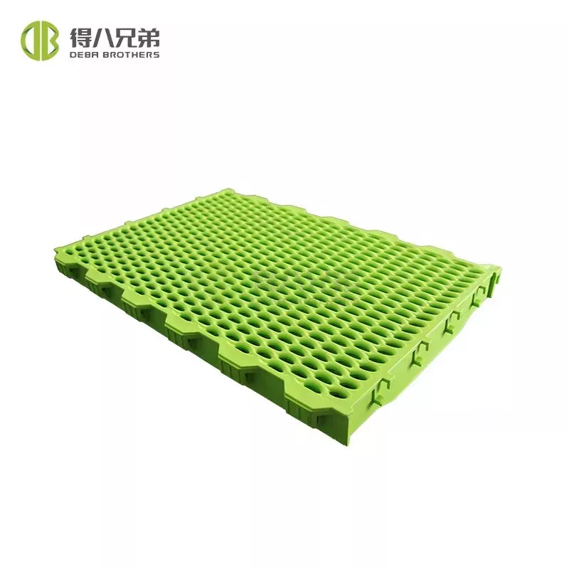 Plastic flooring for pigs has been widely promoted and applied